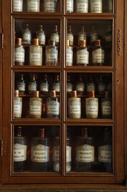 France, Côte-d'Or (21), l'Hôtel-Dieu des Hospices de Beaune, pharmacie