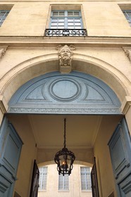 France, Paris (75), quartier du Marais, le musée de la Chasse et de la Nature dans l’hôtel de Guénégaud
