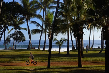 France, Ile de la Reunion, Petite-Ile sur la côte sud, plage de Grand-Anse