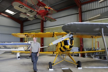 Royaume-Uni, Angleterre, Yorkshire de l'Est (East Yorkshire), aérodrome de Breighton et le Musée de l'avion