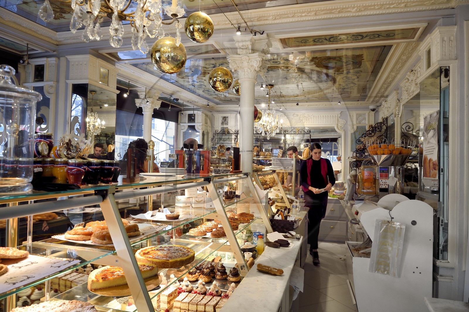 France, Paris (75), boulangerie patisserie Au Petit Versailles Du Marais tenue par Christian Vabret, Meilleur ouvrier de France