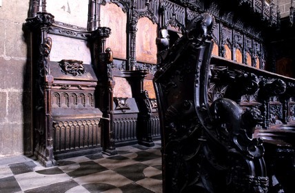 Espagne, Estrémadure, Plasencia, la Cathédrale (vieille et neuve)