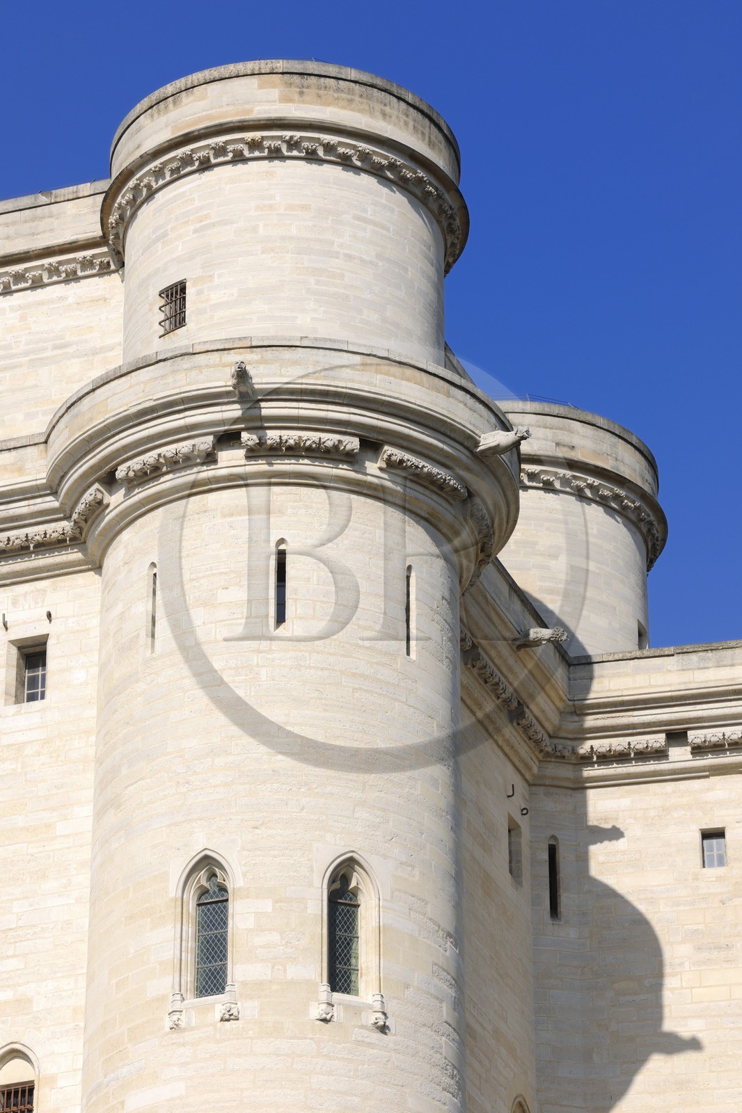 France, Val-de-Marne (94), Vincennes, le château de Vincennes, le donjon