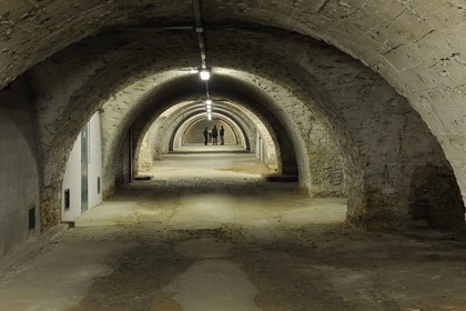 France, Paris (75), sous-terrains du réservoir d'eau non potable de Passy ou de Copernic