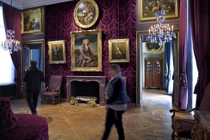 France, Paris (75), quartier du Marais, le musée de la Chasse et de la Nature dans l’hôtel de Guénégaud