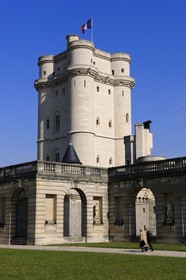 France, Val-de-Marne (94), Vincennes, le château de Vincennes, le donjon