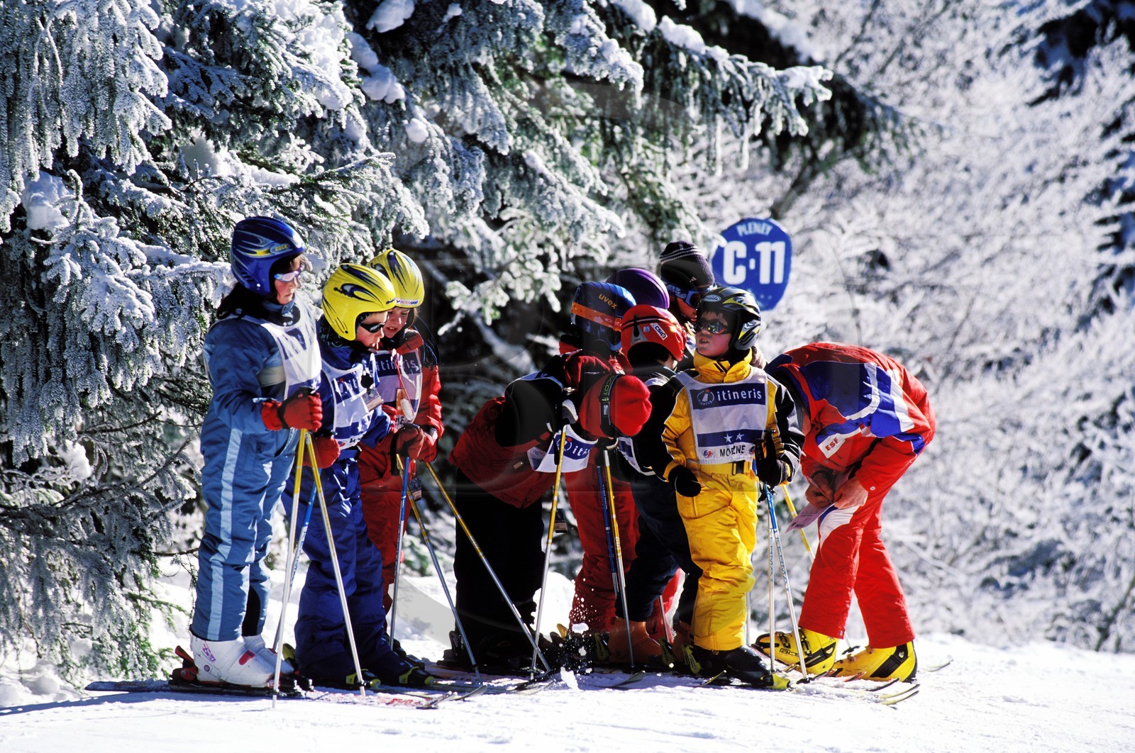 France, Haute-Savoie (74), domaine des portes du soleil, domaine skiable de Morzine