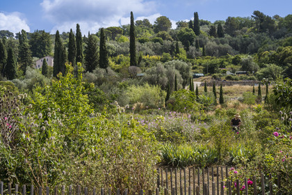 France, Alpes-Maritimes (06), Mouans-Sartoux, Jardins du Musée International de la Parfumerie​ (MIP)