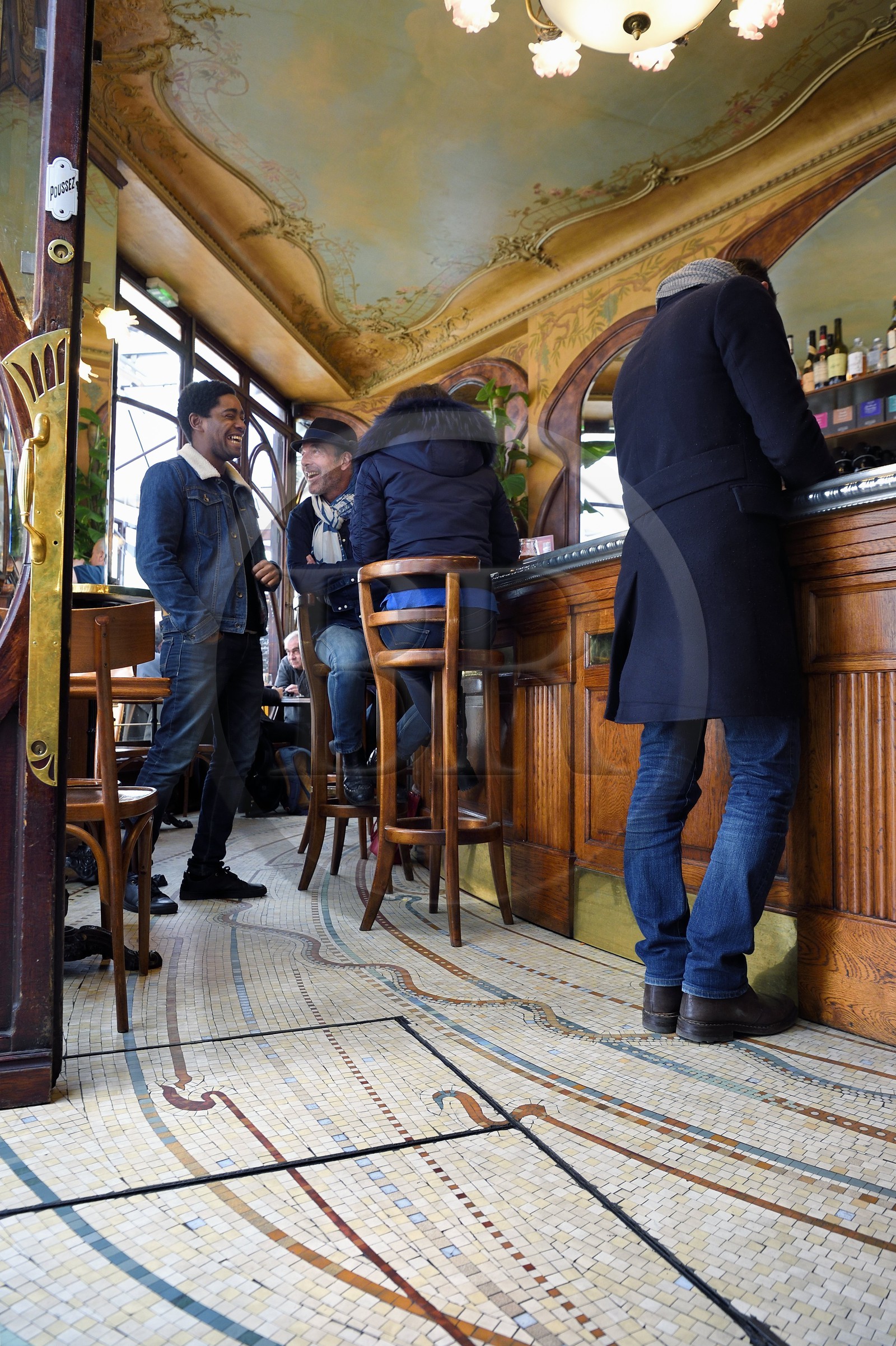 France, Paris (75), Le Bistro du Peintre avenue Ledru-Rollin