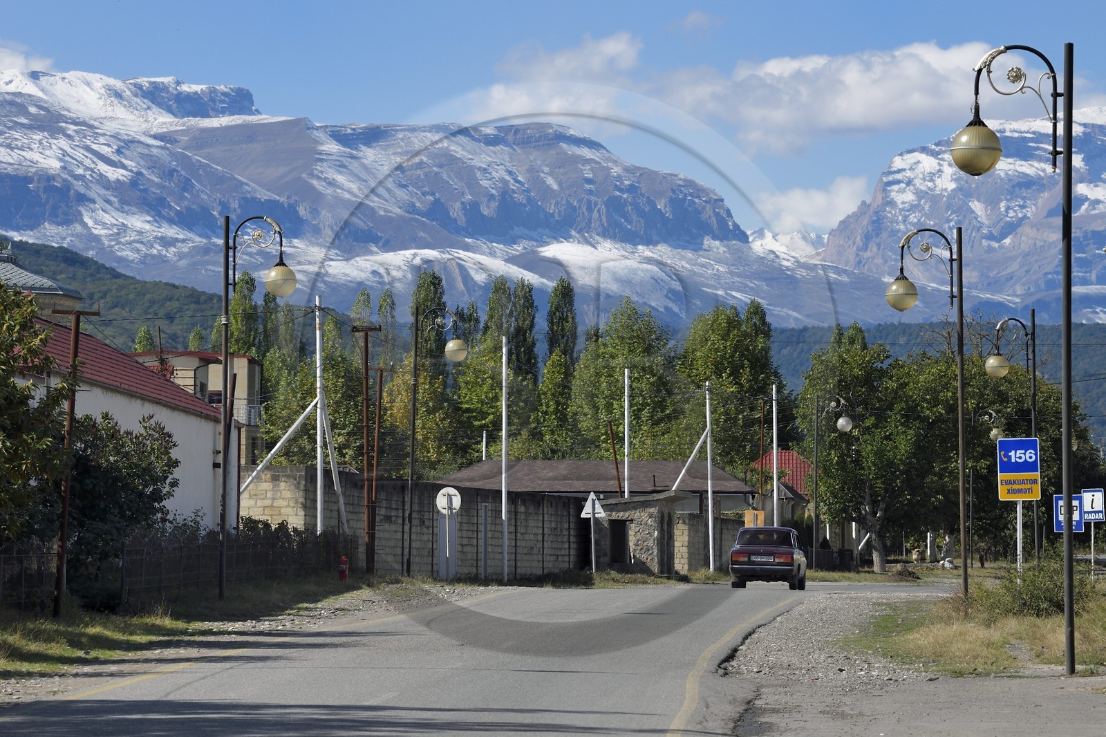 Azerbaïdjan, ville de Quba (Guba), chaine de montagne du Grand Caucase