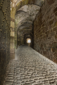 France, Moselle (57), Parc régional des Vosges du nord, Bitche, la citadelle fortifiée par Vauban