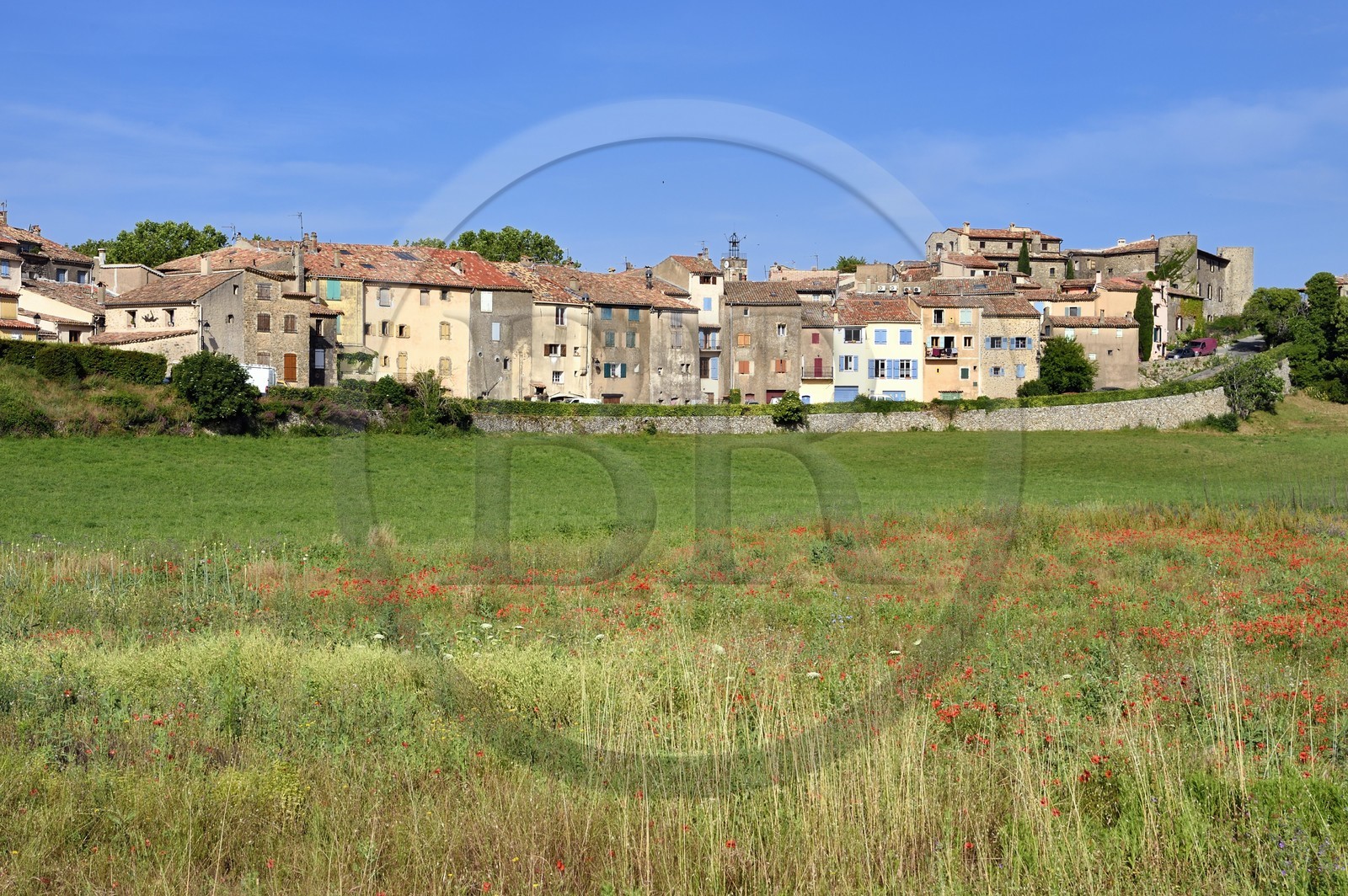 France, Var (83), La Dracénie, village de Tourtour, labellisé Les Plus Beaux Villages de France