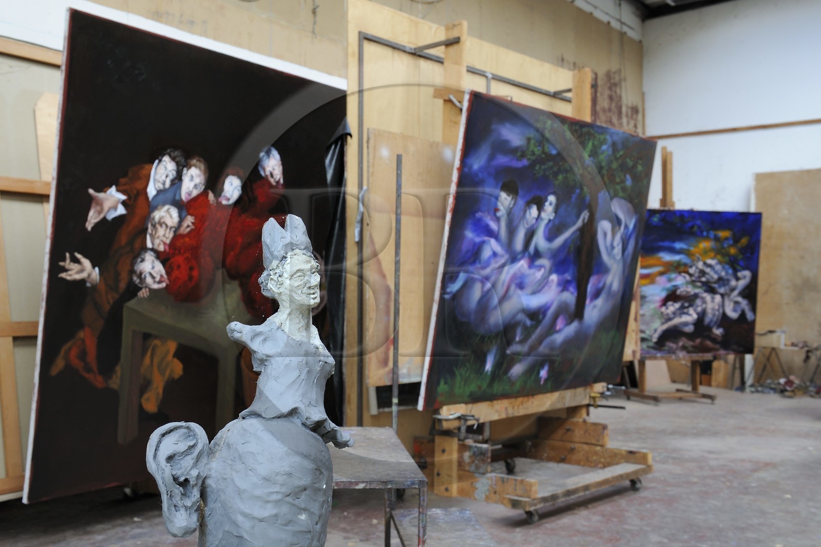 France, Eure (27), Marcilly sur Eure, Gérard Garouste