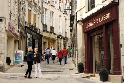 France, Loir et Cher (41), Blois, rue (piétonne) de la Porte chartraine