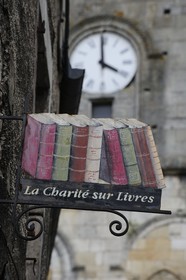 France, Nièvre (58), La Charité-sur-Loire, ville du livre