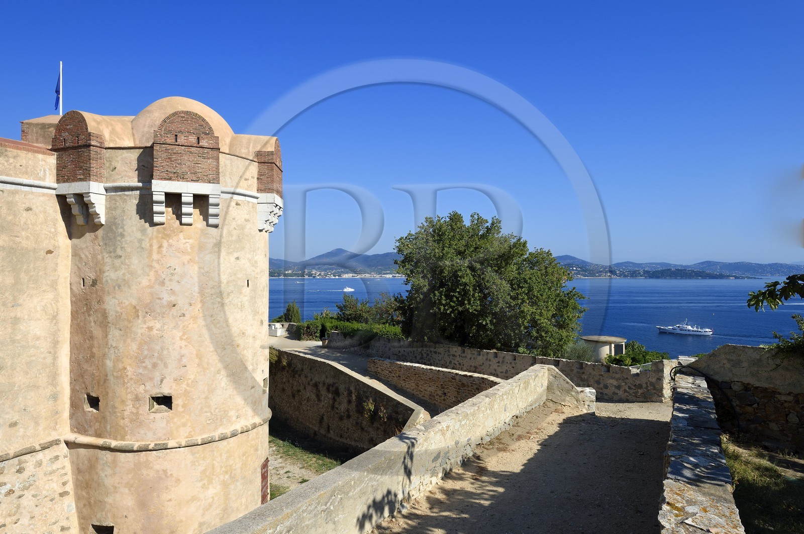 France, Var (83), Saint-Tropez, citadelle du XVIe siècle
