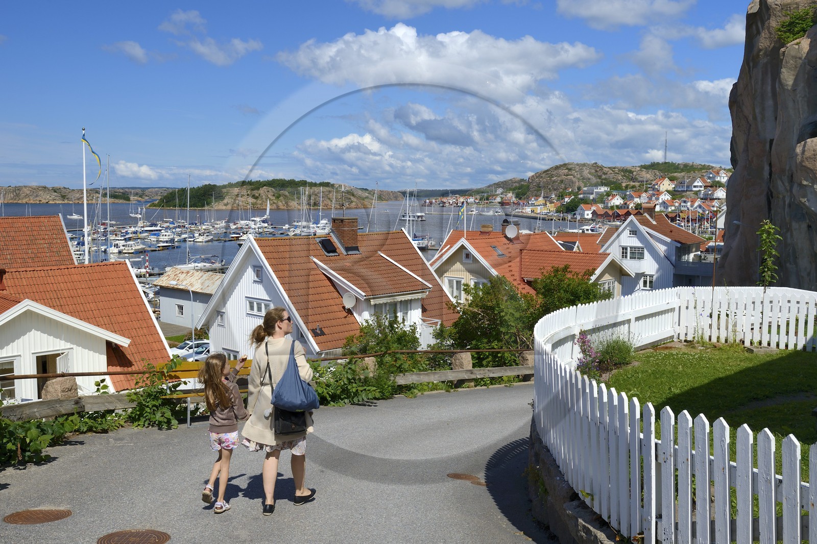 Suède, Västra Götaland,Fjällbacka, sur les pas de Camilla Läckberg