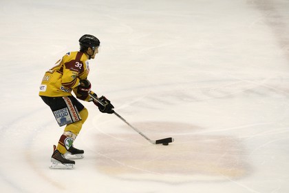 France, Haute-Savoie (74), Morzine, match de hockey sur glace du Hockey Club Morzine-Avoriaz appelé les Pingouins