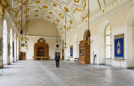 France, Ille-et-Vilaine (35), Rennes, le Palais du parlement de Bretagne aujourd'hui cour d'appel de Rennes, Salle des pas-perdus