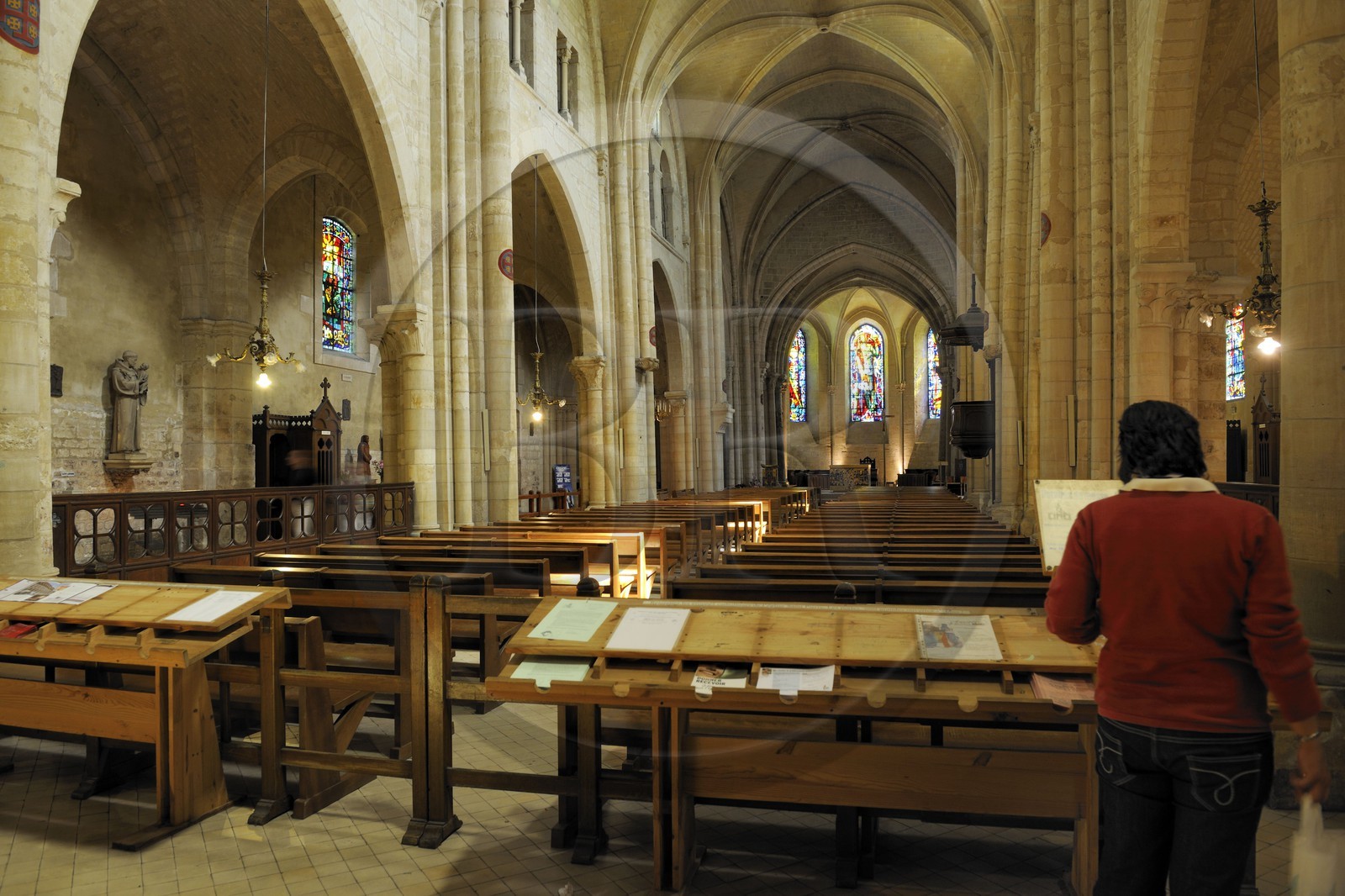 France, Paris (75), l'église Saint-Pierre de Montmartre