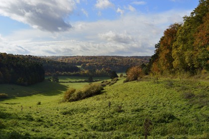 France, Meuse (55), Parc régional de Lorraine, Cotes de Meuse vers Saint-Remy-la-Calonne