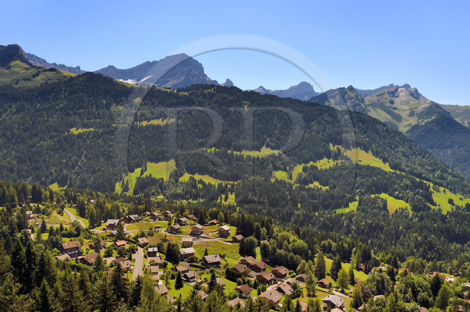 Suisse, canton de Vaud, Gryon