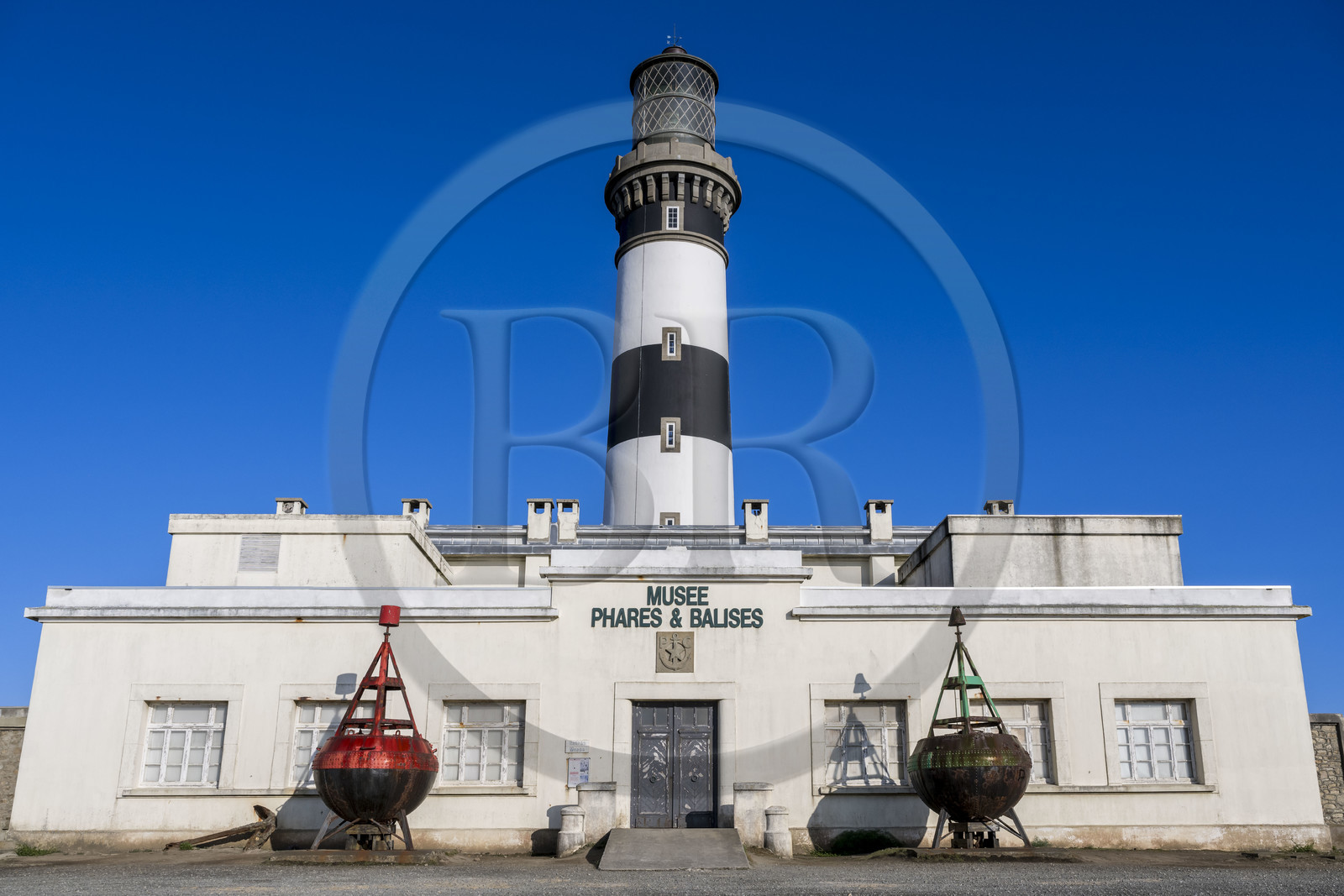 France, Finistère (29), Mer d'Iroise, Ile d'Ouessant, le phare du Créac’h, musée des Phares et Balises