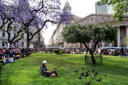 Argentine, Buenos Aires, Gay Pride sur la place de Mai (Plaza de Mayo)