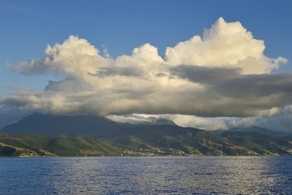 Caraïbes, Ile de la Dominique, la côte Ouest au nord de la capitale Roseau