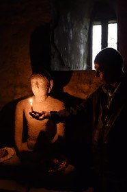 Sri Lanka, province du Centre-Nord, Polonnaruwa, l'ancienne capital du pays (XIe au XIIIe siècle) est classée au Patrimoine Mondial de l'UNESCO, Thuparama Gedige