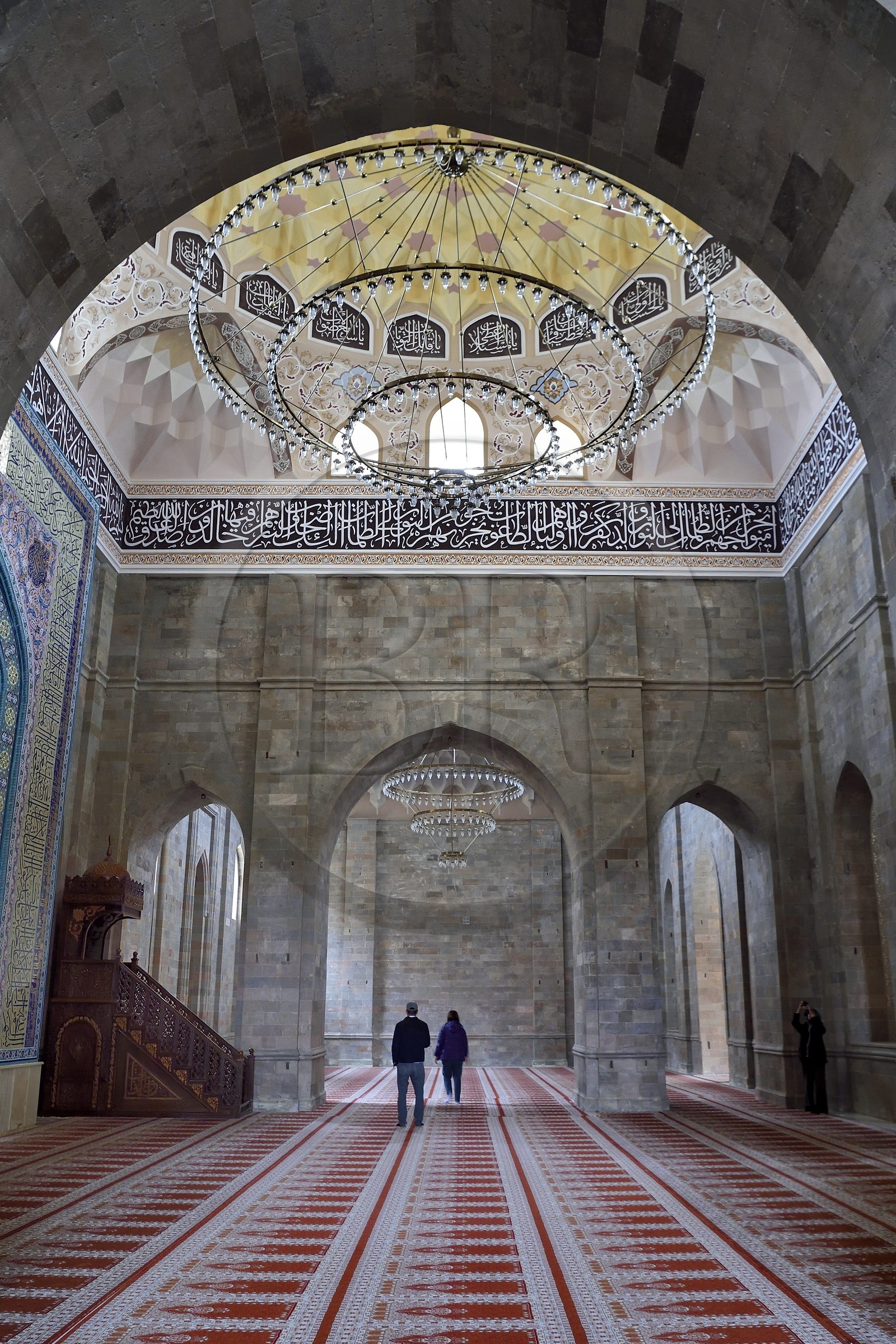 Azerbaïdjan, Shamakhi (Chemakha), la mosquée Juma