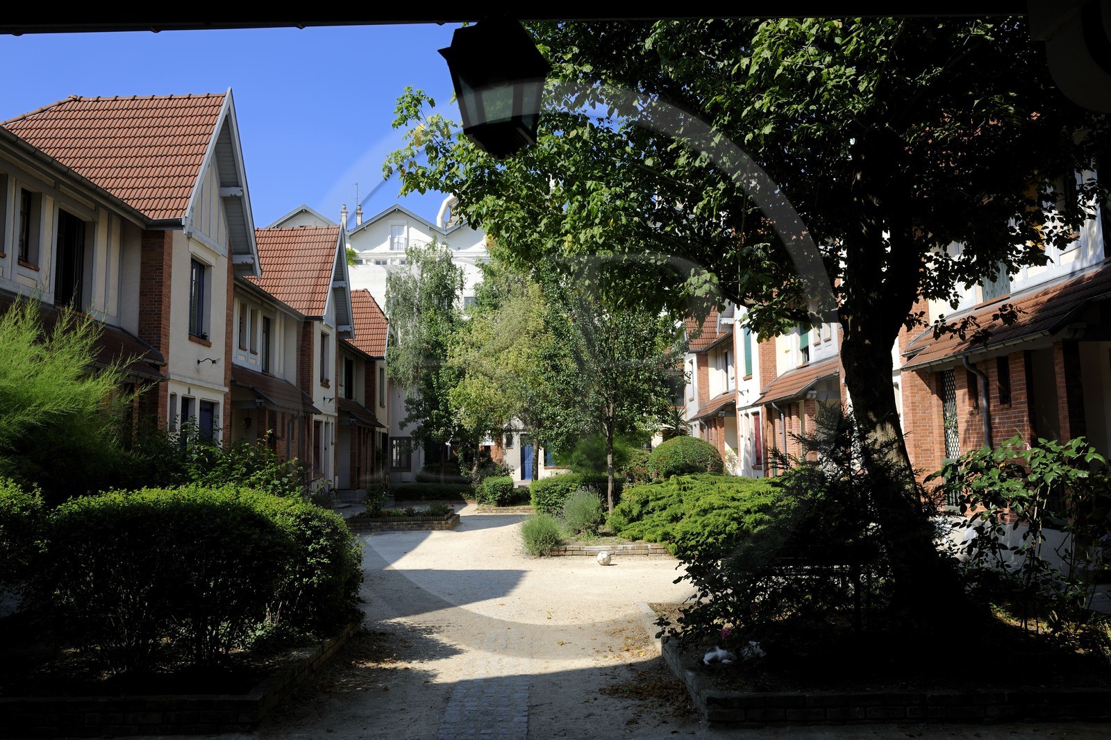 France, Paris (75), quartier de la Butte-aux-Cailles, la Petite Alsace rue Daviel