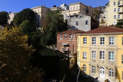 Turquie, Istanbul, quartier de Beyoglu, école maternelle ancien Palais de Justice au coeur de l'ancien quartier de Pera