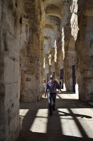 France, Bouches-du-Rhône (13), Arles, les Arènes, amphithéâtre romain de 80-90 après JC, classé Patrimoine Mondial de l'UNESCO