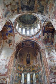 Géorgie, Iméréthie, Kutaissi, monastère de Ghelati, classé Patrimoine Mondial de l'UNESCO