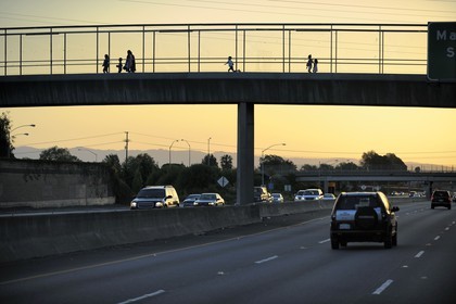 Etats-Unis, Californie, San Francisco, autoroute 101 au sud de San Francisco