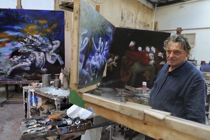 France, Eure (27), Marcilly sur Eure, Gérard Garouste