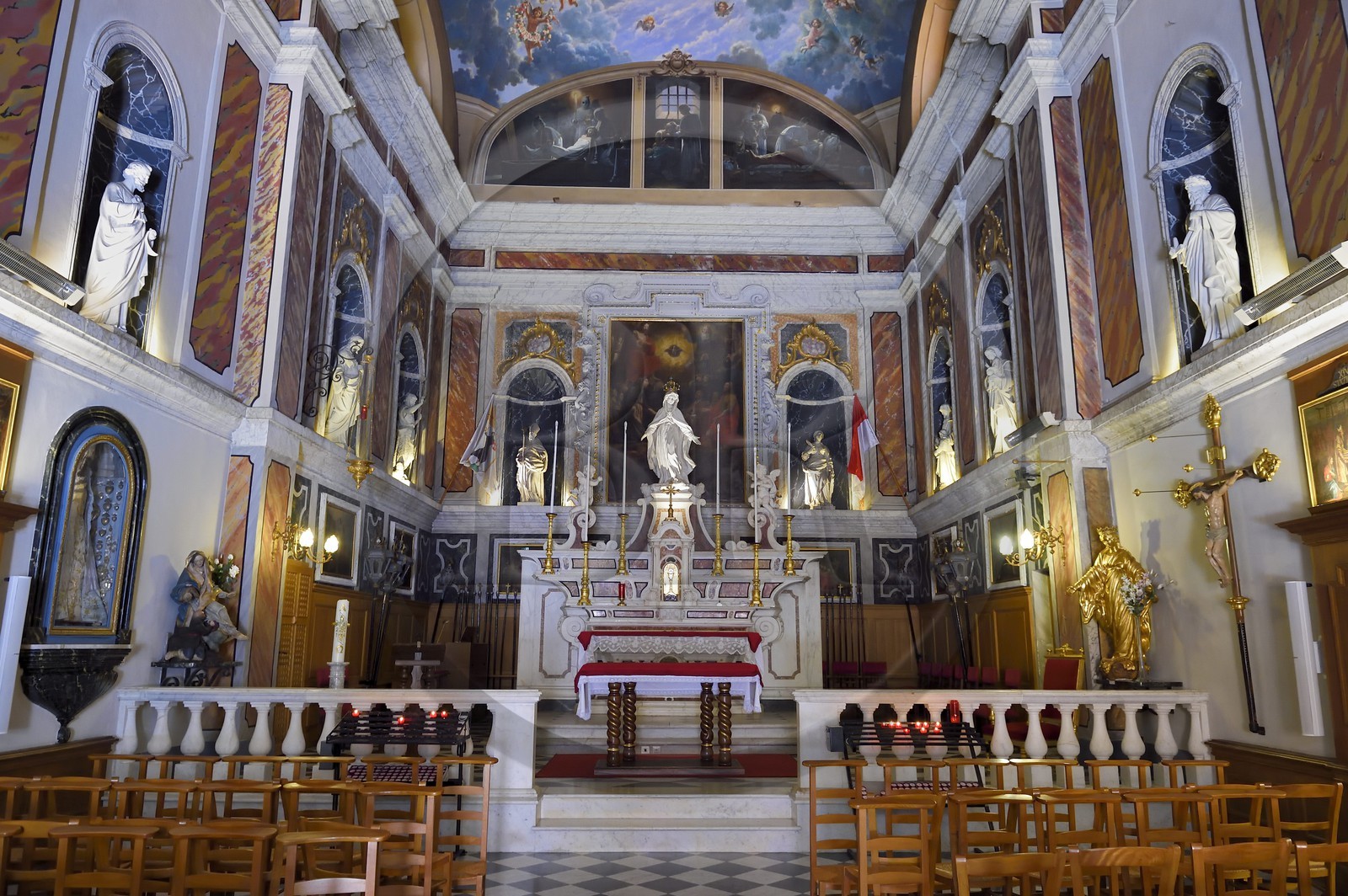 Principauté de Monaco, Monaco, la vieille ville sur le Rocher, Chapelle de la Miséricorde