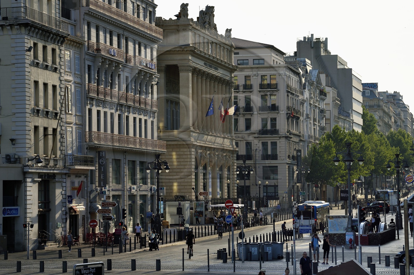 France, Bouches-du-Rhône (13), Marseille, la Canebière