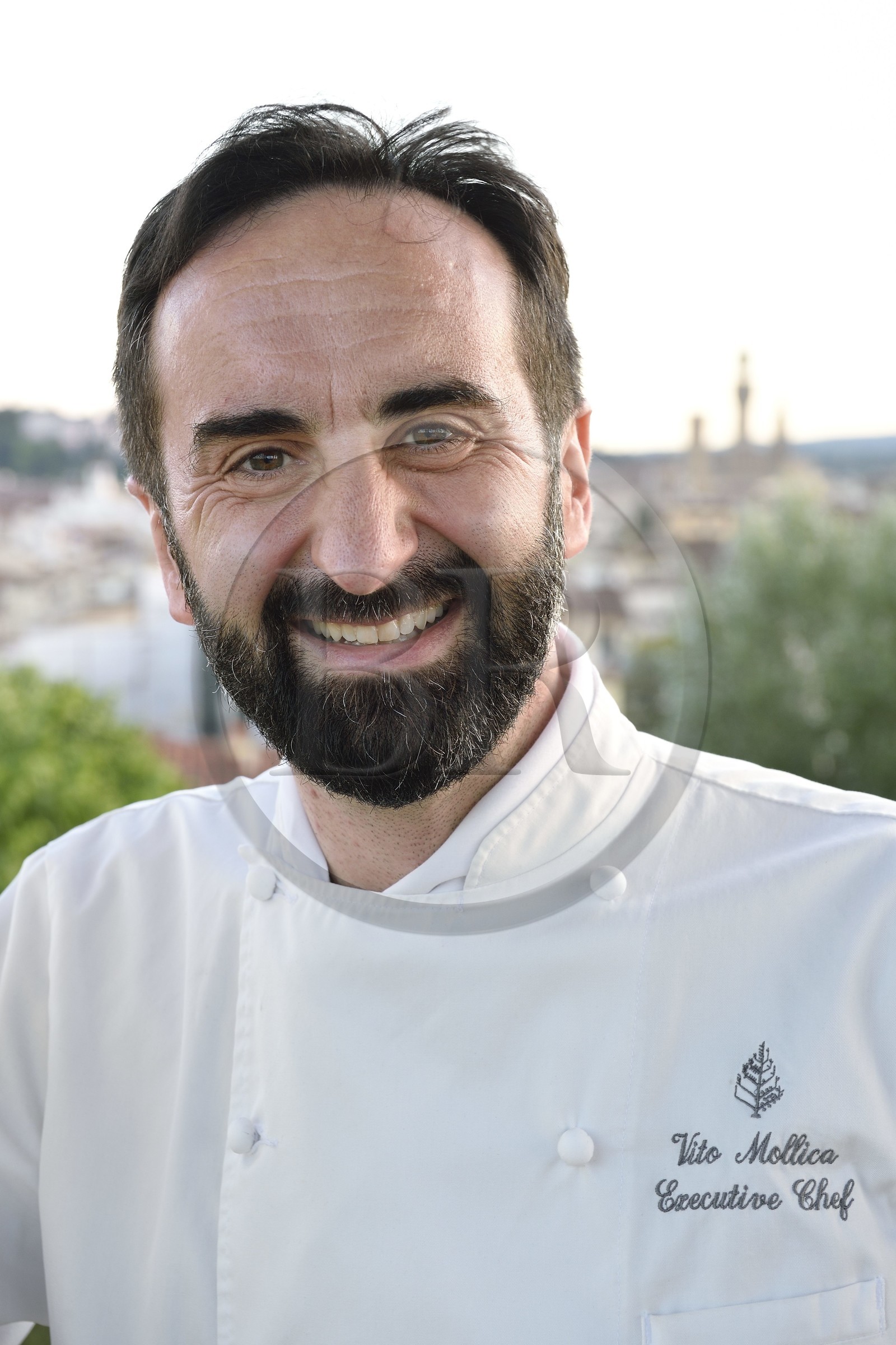 Italie, Toscane, Florence, centre historique classé Patrimoine Mondial de l'UNESCO, Palazzo Della Gherardesca, palace 5 étoiles Four Seasons Hotel Firenze, le chef étoilé Michelin Vito Mollica