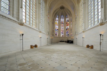France, Val-de-Marne (94), Vincennes, le château de Vincennes, la Sainte Chapelle