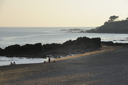 France, Loire-Atlantique (44), Saint-Nazaire, plage de Saint-Marc des vacances de Monsieur Hulot de Jacques Tati