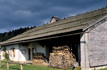 France, Doubs (25), La-Combe-des-Cives, écomusée maison Michaud (ferme du 17ème siècle)