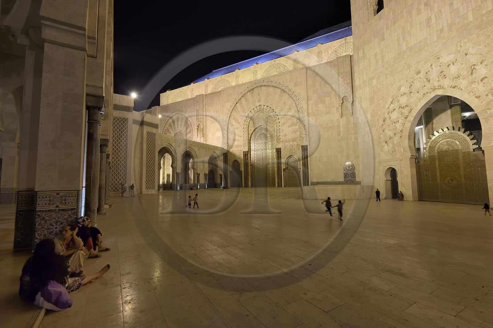 Maroc, Casablanca, Grande Mosquée Hassan II