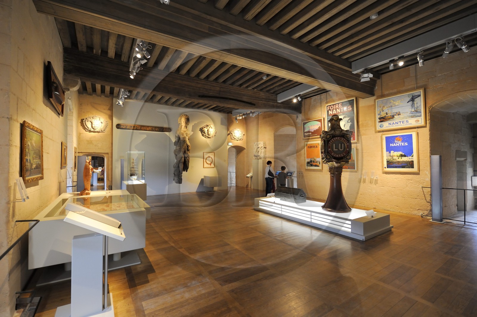 France, Loire-Atlantique (44), Nantes, le château des Ducs de Bretagne, musée d'Histoire de Nantes (salle 8)