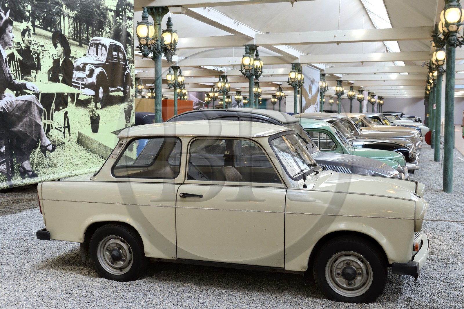 France, Haut-Rhin (68), Mulhouse, Cité de l'automobile - Musée national, Collection Schlumpf, Trabant coach 601 LS de 1986