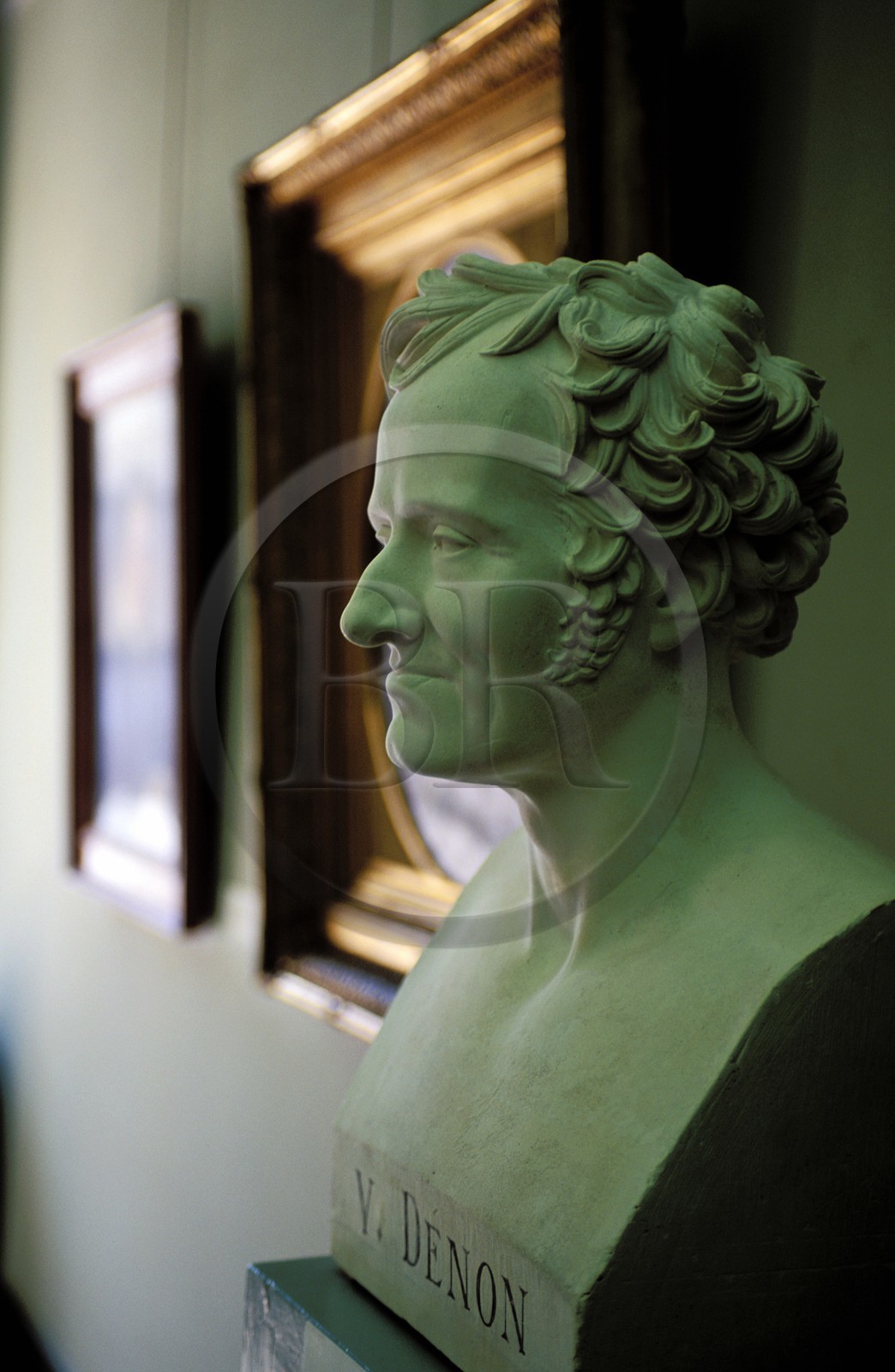 France, Saône-et-Loire (71), Châlon-sur-Saône, musée Denon, le baron Denon par Dominique Vivant