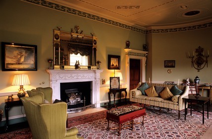 Royaume-Uni, Ecosse, South Ayrshire, un des salons de Culzean Castle