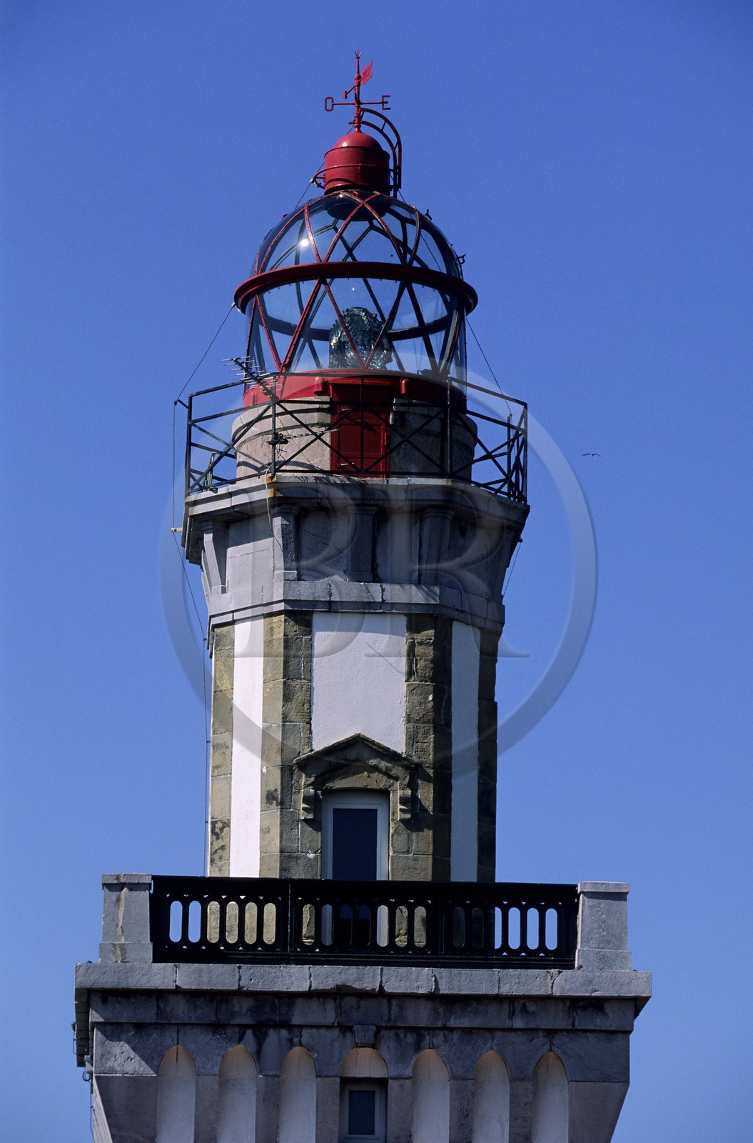 Espagne, Pays Basque, province de Guipuzcoa, Fontarrabie (Hondarribia), le phare du Capo Higuer (Cap du Figuier)