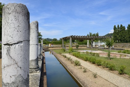 France, Rhône (69), Saint-Romain-en-Gal, le site archéologique du musée gallo-romain de Saint-Romain-en-Gal
